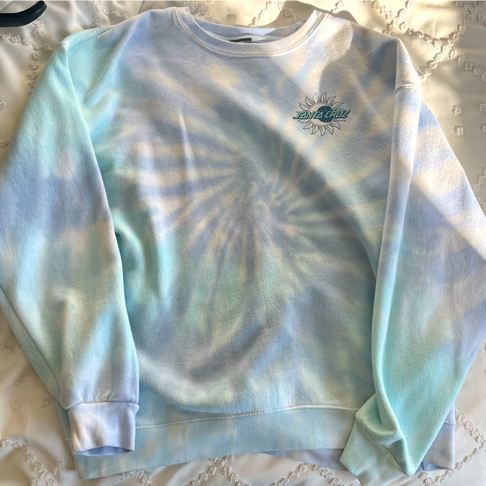 Santa Cruz Tie dye sweatshirt